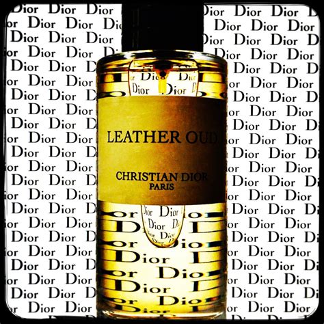 leather oud dior